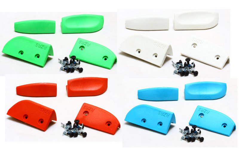 Extreme roller skating RAZERS SL series three generations of shoe shell front and rear edge guard slider