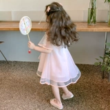 Летняя одежда, летнее ханьфу, детская юбка, детский наряд маленькой принцессы, китайский стиль