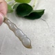 Xinjiang Hotan jade sugar white jade Qiemo Wenchang pen pendant baby pendant jade pendant mobile phone pendant 38t