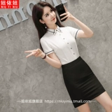 Летний комплект, рубашка, ювелирное украшение, комбинезон, в корейском стиле