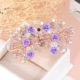 Clip mùa xuân pha lê retro nhỏ top clip phiên bản Hàn Quốc của người lớn kẹp tóc nữ tiara phụ kiện tóc Hàn Quốc kẹp tóc ngang clip lớn kẹp tóc