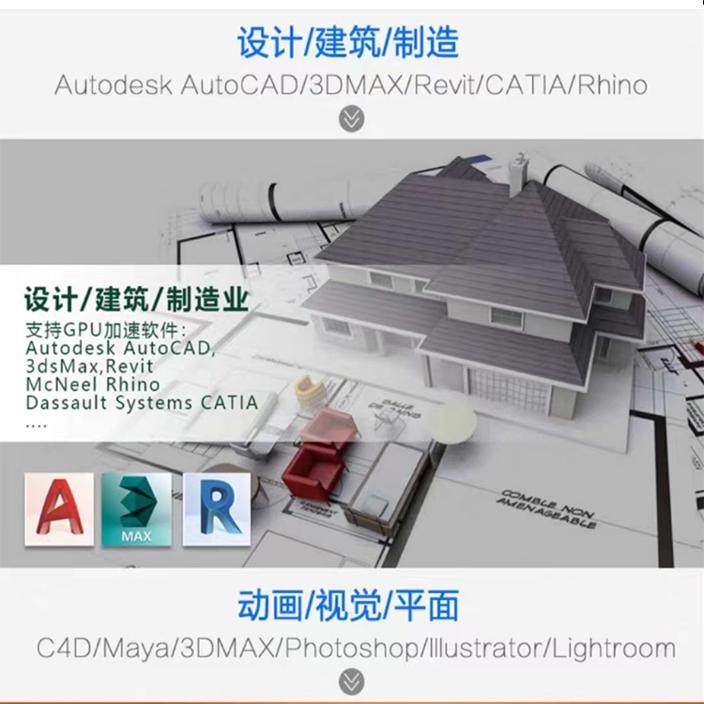 High-End Water-Cooled I9 Industrial Design Computer Host 3Dmax Modeling Rendering Graphics Workstation Solidworks