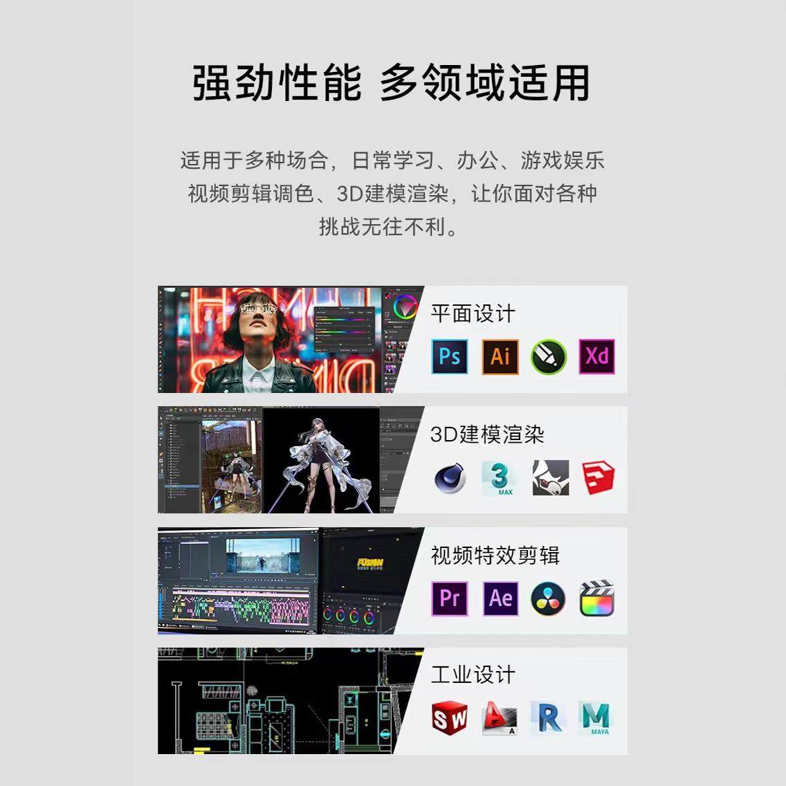 I7 Designer-Specific Computer Host for Mechanical Design, Solidworks 3D, Mastercam, Rhino