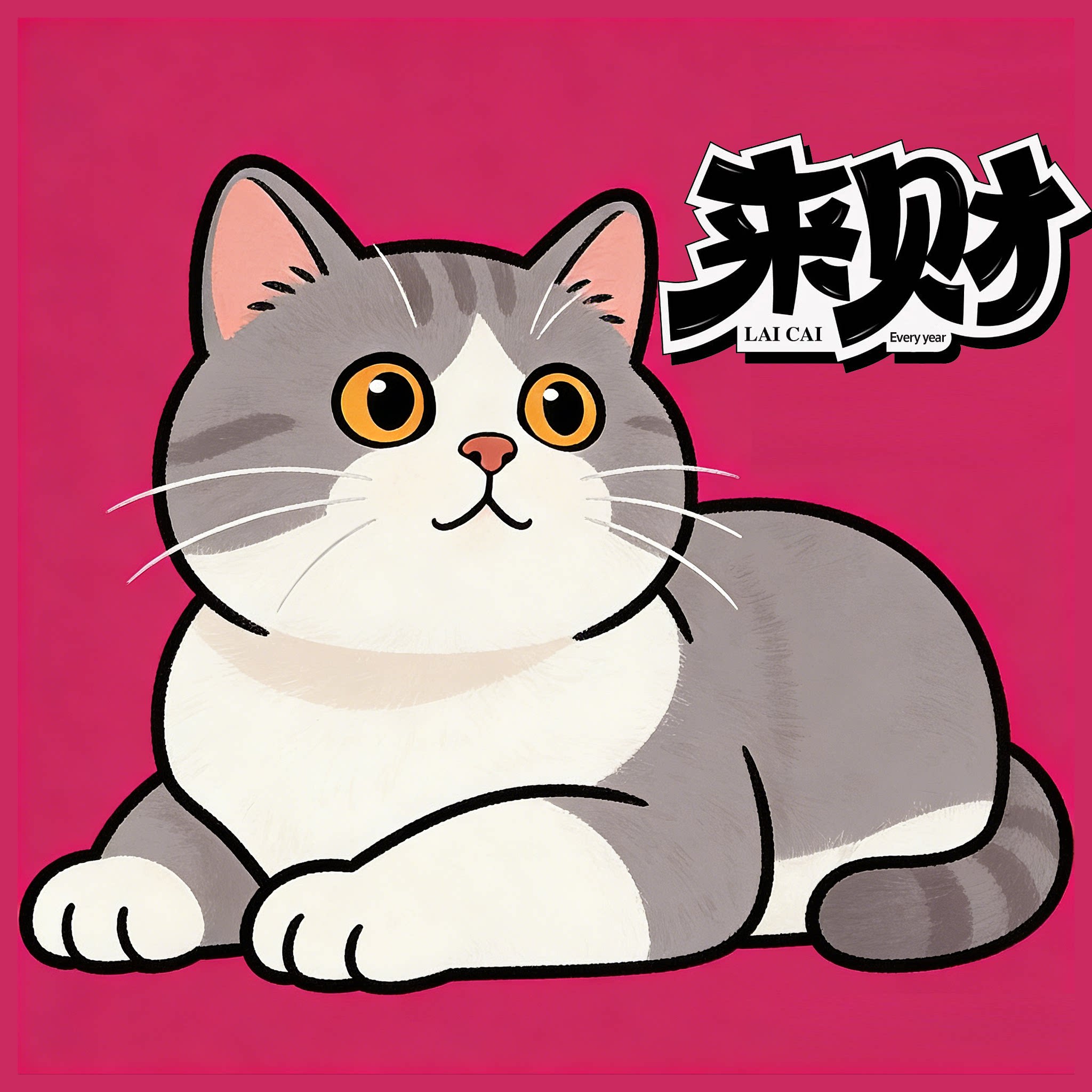招财原来是只喵