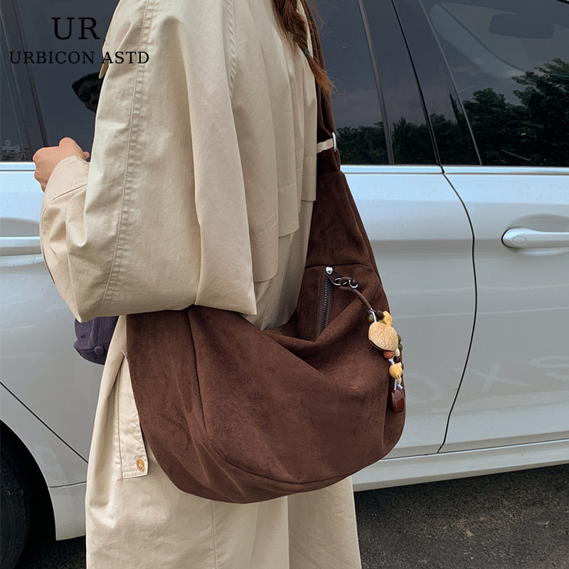 Легкая роскошная женская сумка-ниша, новинка 2025 года, осенне-зимняя сумка-мессенджер большой емкости super fire, высококачественная сумка для пельменей в пригородах