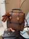 High-End Backpack for Women 2026 New Versatile Work and Commuting Bag Light Luxury Niche Design Small Backpack