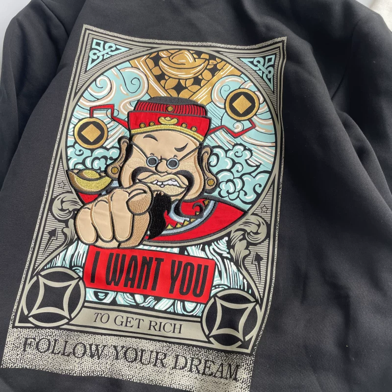 Поисковый торговый центр Down Wool Sweatshirt Comfort Богатство Hooded Jacket Comfort