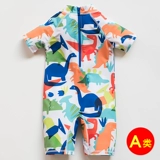 Детский милый быстросохнущий купальник, в корейском стиле, 2 лет, защита от солнца