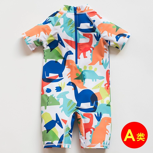 Детский милый быстросохнущий купальник, в корейском стиле, 2 лет, защита от солнца