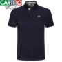 Cartel / Cartier cá sấu nam ngắn tay áo thun Áo thun cotton nam cotton cỡ lớn kinh doanh áo thun áo polo đồng phục