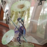 【Цветочные цветы под зонтиком】 Gumei Stand Card Card Card Card Card