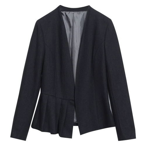 Лонгслив, демисезонная куртка, шерстяной приталенный пиджак классического кроя