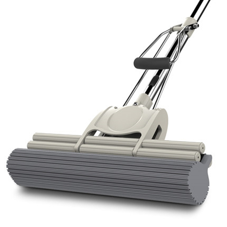 New 27cm38 large rubber cotton water suction roller mop sloth free hand wash sponge mop ground tugging