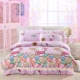 Bông giường bedspread váy một gia đình bốn tấm bông giường chăn Hàn Quốc trang bị 1,5 1,8 Mitt giá - Váy Petti