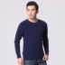 Áo len nam 2017 mới cổ áo trắng nam mùa xuân và mùa thu và mùa đông áo len mỏng áo len cashmere - Hàng dệt kim