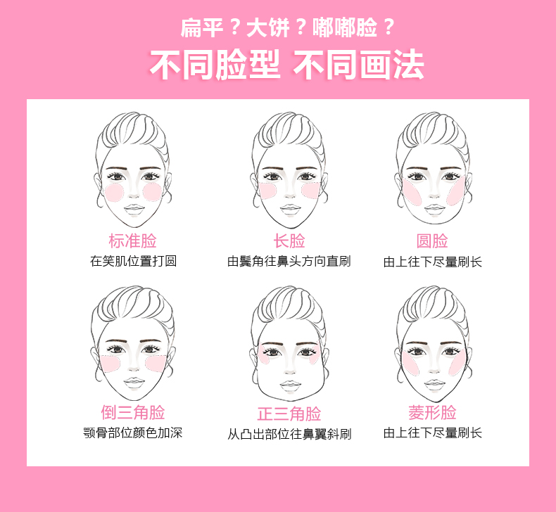 PBA cushion blush nude trang điểm hồng tự nhiên giữ ẩm má hồng kem trang điểm sửa chữa làm sáng da hỗn hợp má hồng đích thực bảng má hồng