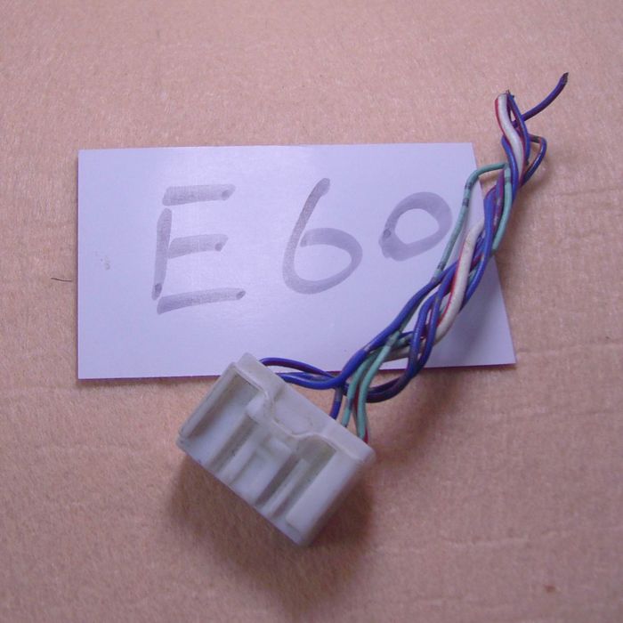 E60 car audio tail wire original car CD machine tail plug male plug unknown model