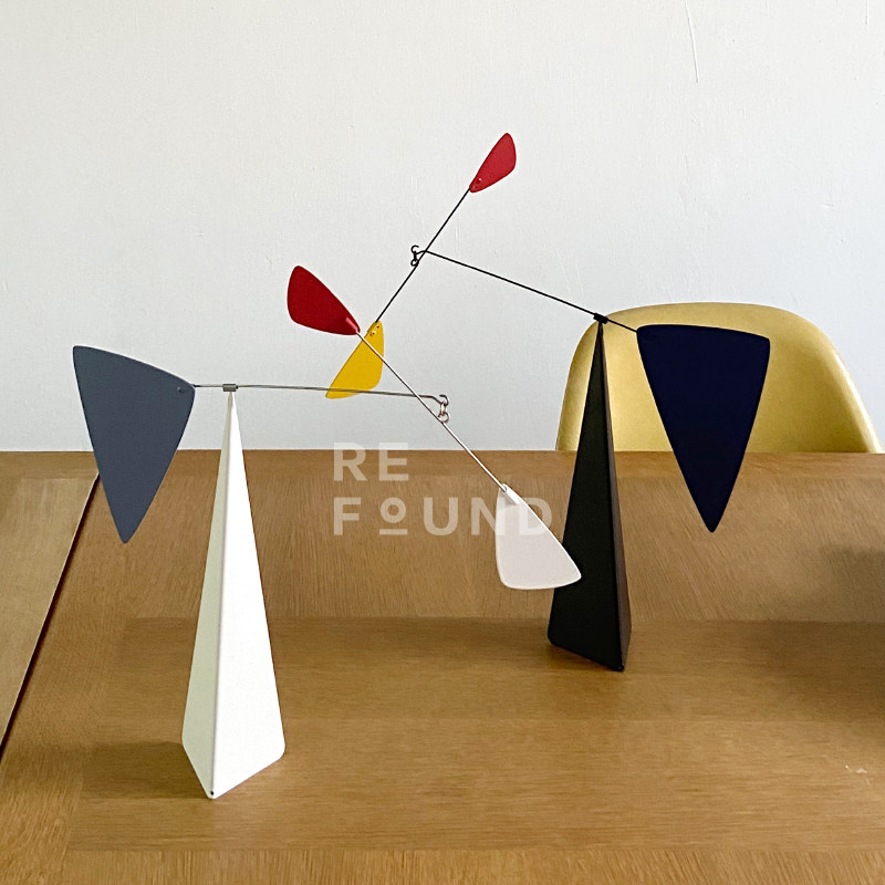 ReFound Modern Art Design Abstract Dynamic Balance Rod Ornament Study Model Room Decoration Creative Gift