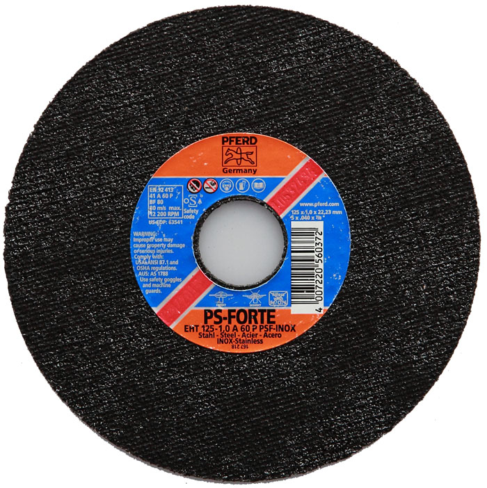 Horse ring cutting piece Germany imported stainless steel cutting piece 125*1 0*22 2 ultra-thin high-quality spot