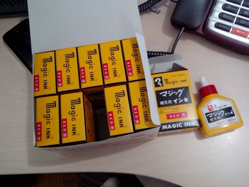 Japan Temple West Chemical ink MHJ60-T2 60ml 10 bottles up for price meeting-Taobao