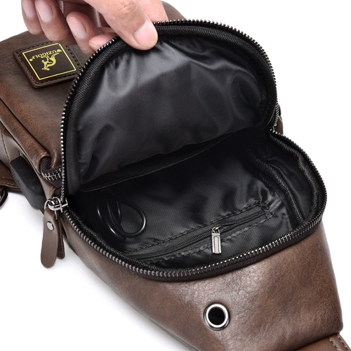 Кенгуру, мужская модная нагрудная сумка, сумка через плечо для отдыха, сумка на одно плечо, трендовый рюкзак, в корейском стиле