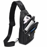 Кенгуру, мужская нагрудная сумка, сумка через плечо, рюкзак, водонепроницаемая сумка, трендовая сумка на одно плечо, ткань оксфорд