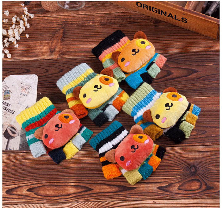 Gants pour enfants en de laine - Ref 2145368 Image 6