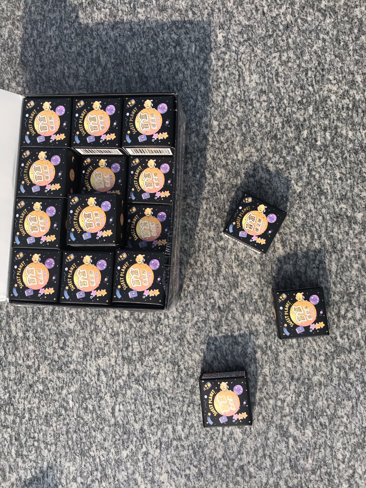 One Positive Sweet Planet Blind Box Eraser 2 Only