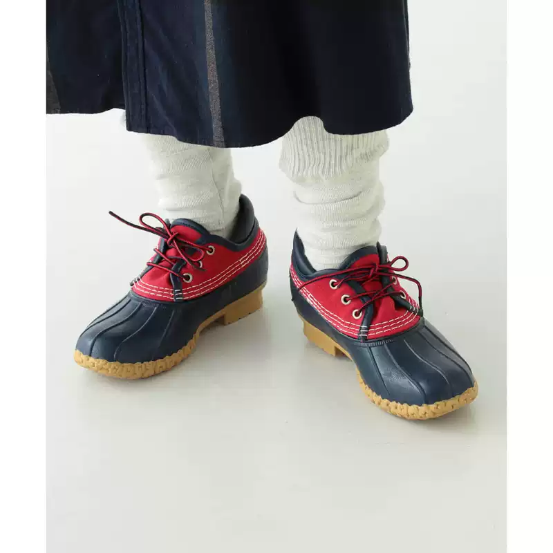 BEAMS X L.L.BEAN DELUXE CANVAS GUM SHOES 帆布工作雨鞋猎鸭靴