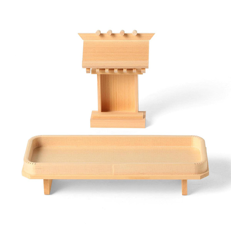 BEAMS JAPAN X 俵田屋日本製天然檜木家用祭壇祭祀御札御守神棚