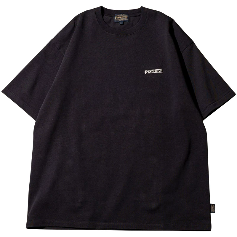 FREAKS STORE 24SS PENDLETON Cotton loose Indian ethnic embroidered short-sleeved T-shirt