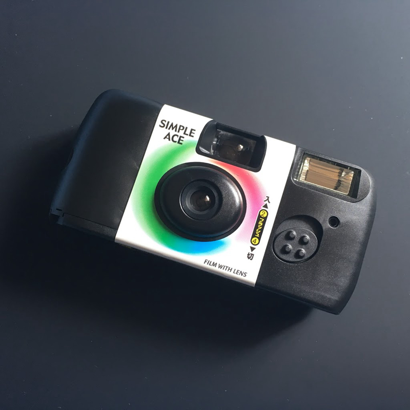 FUJIIFILM CAMERA Fuji Disposable Gum Roll Negatives Camera 400 Degrees Dumb Melon Camera