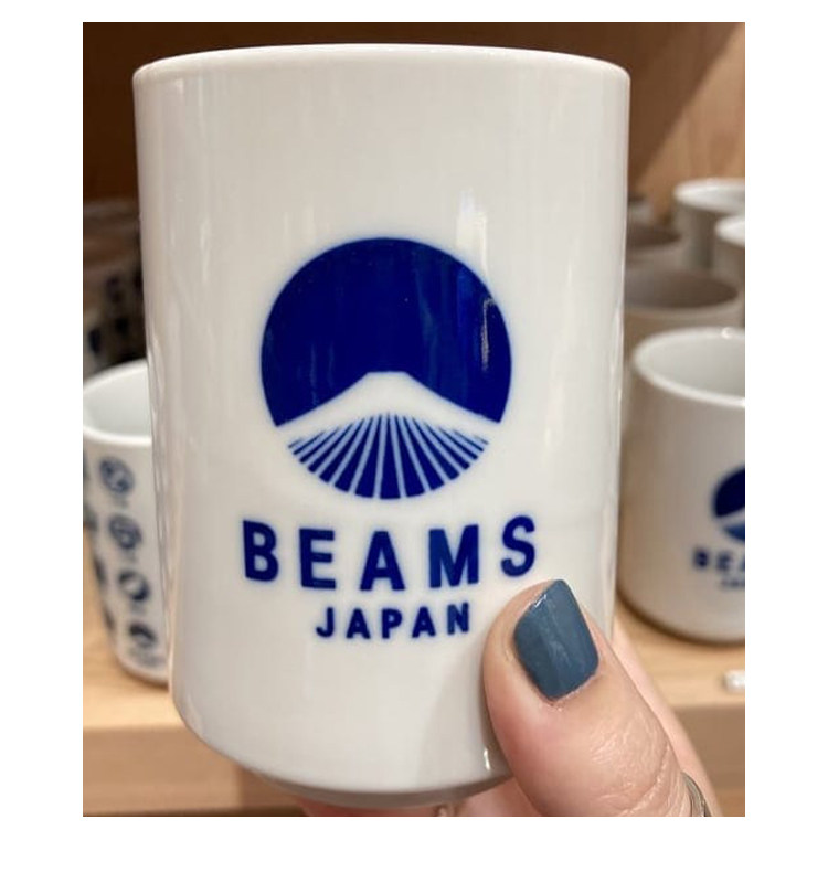 BEAMS JAPAN япония система классическая фудзи гора марка японский Ресторан керамика суши чашка чашки 