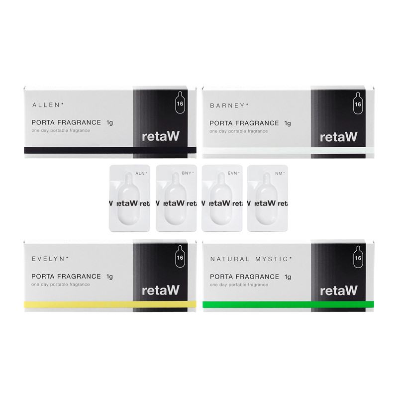 RETAW PORTA FRAGRANCE Japanese Fujishiro Fujiwara MEN AND WOMEN NEUTRAL PERFUME BALM CREAM CAPSULES