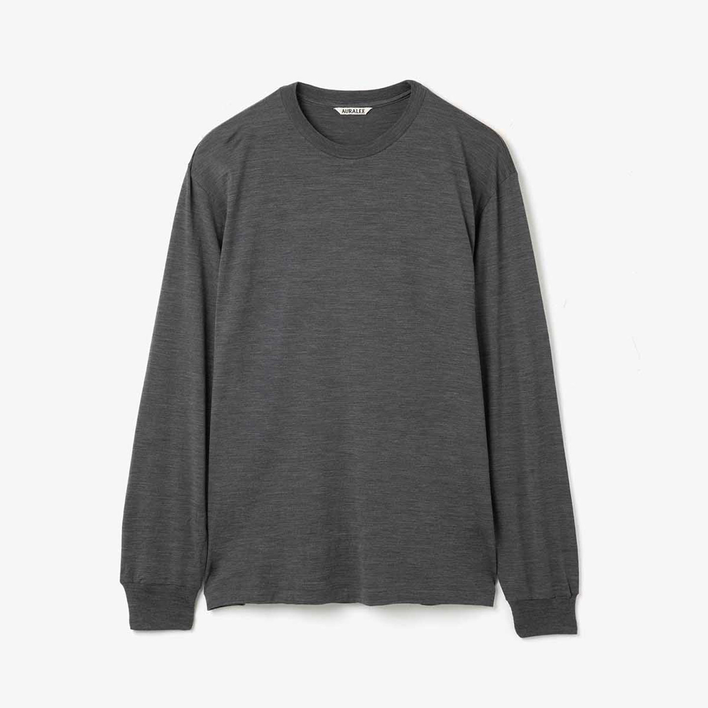 AURALEE 25AW WOOL SOFT JERSEY L/S TEE 美利奴羊毛水洗长袖T恤评价 