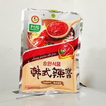 Liter Yuan Han style hot sauce 100g North Korean stone pan mixed rice fried rice cake Han style sweet and spicy sauce for 10 bags 