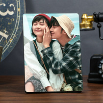 Wash photos into photo frame crystal table photo customized childrens baby photo studio wedding photo printing