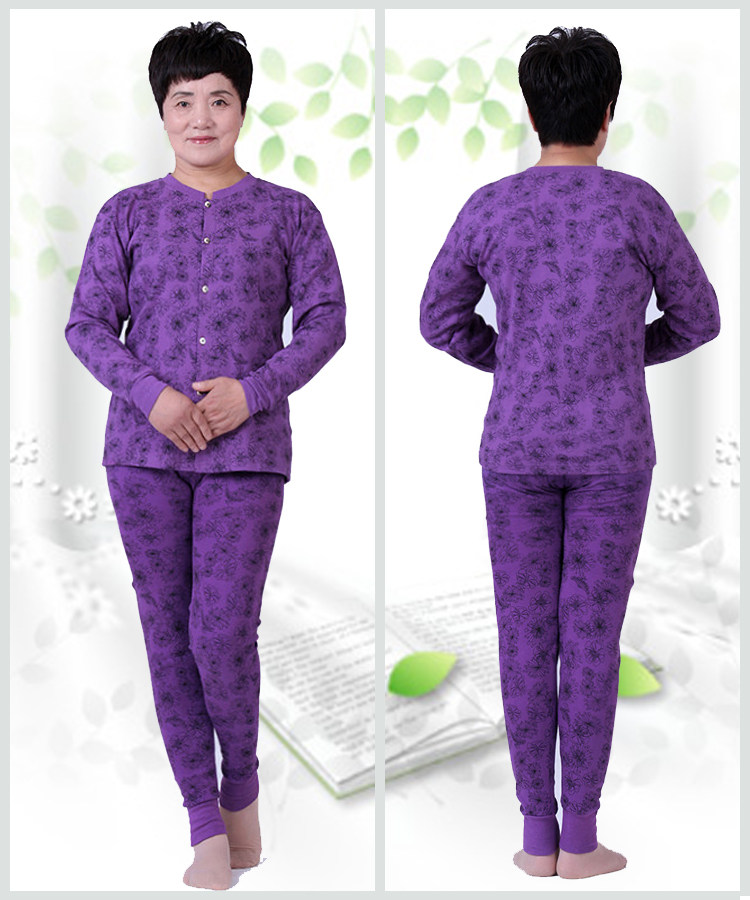 Sous-vêtement chaud personne âgée simple en coton - Ref 763242 Image 37