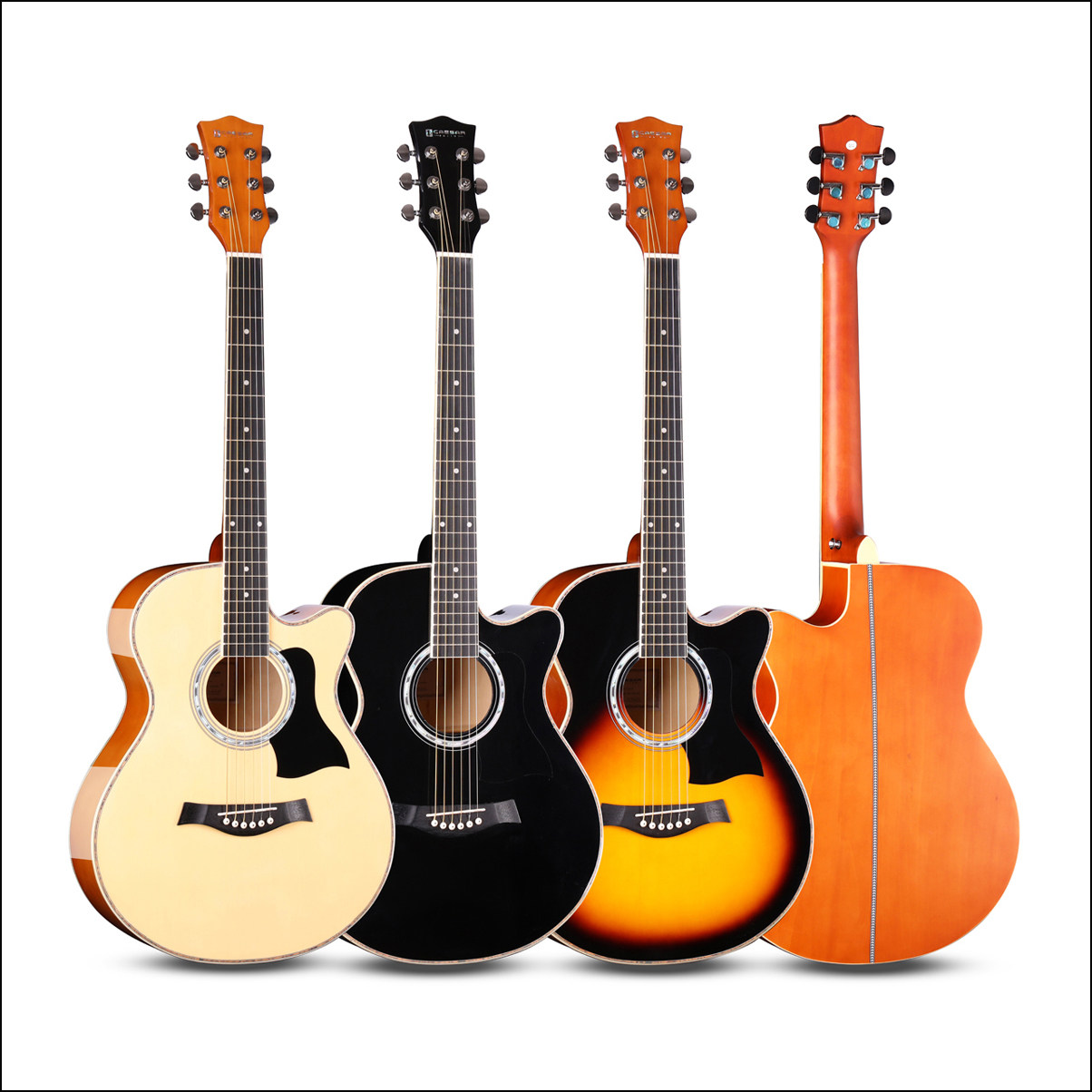 (Officially authorized)Caesar Caesar X-4023C X-4123C Beginner Beginner Folk Guitar 4041