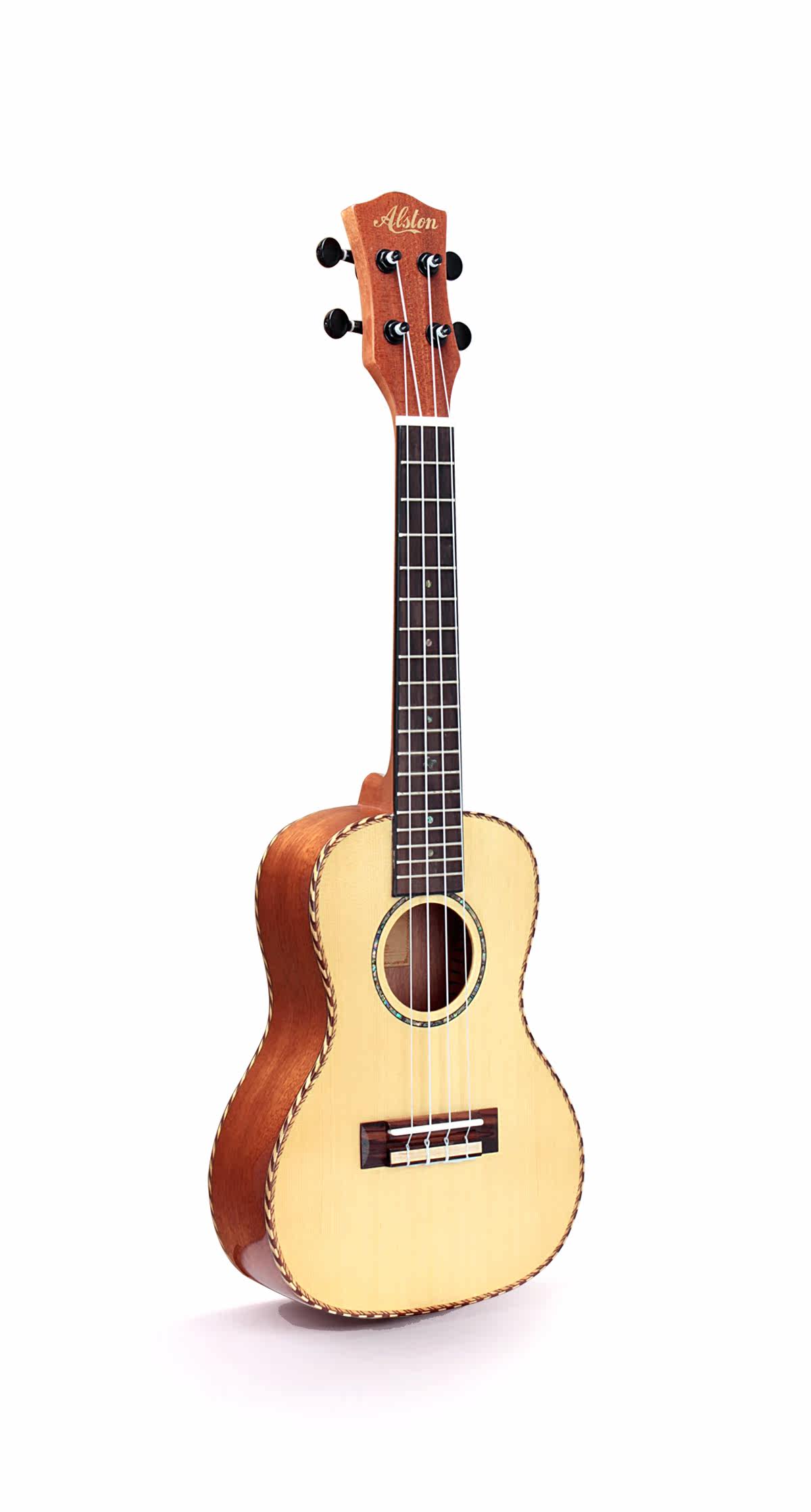 (Official Authorization) Alston UP-210 Beginners Advanced Single Board Ukulele
