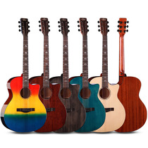 (Official Authorization) Aston AlstonD-40 D-70 D-75 Beginners Advanced Face Single Folk Guitar