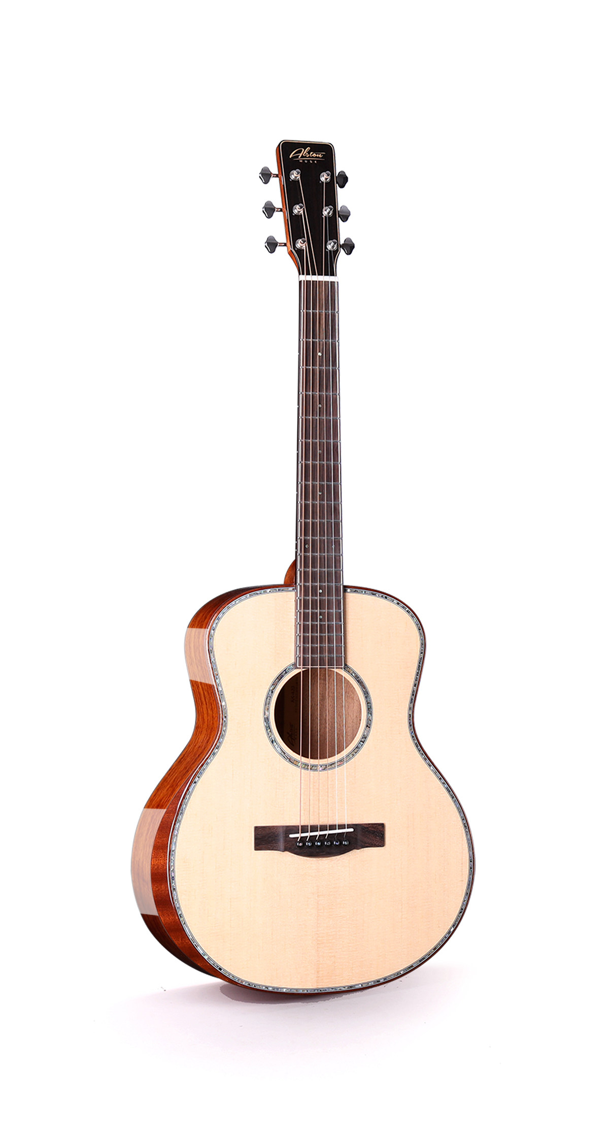 (Official Authorization) Alston Guitar AK-420 Full Veneer Guitar