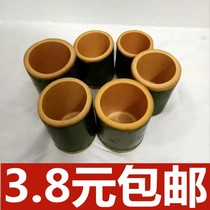 Bamboo cylinder rice special bamboo cylinder fresh soup rice upright rice steaming cylinder fresh Nangzhu cups now made of original eco-jar commercial