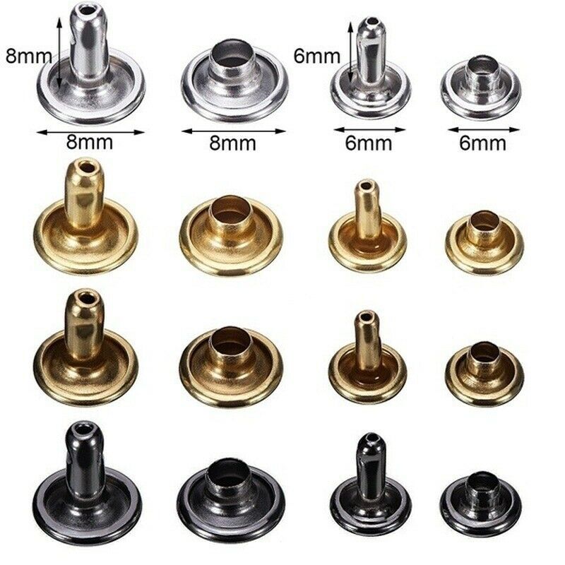 Rivet buckle mother DIY metal copper double-sided rivet mother nail peg peg peg peg peg peg oru decorative leather luggage shoes