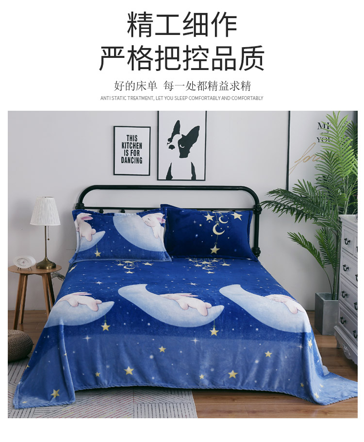 Phần mỏng ấm flannel chăn mùa thu và mùa đông dày lông cừu san hô tấm đôi giường sinh viên nhung chăn đơn mảnh ga trải giường cotton