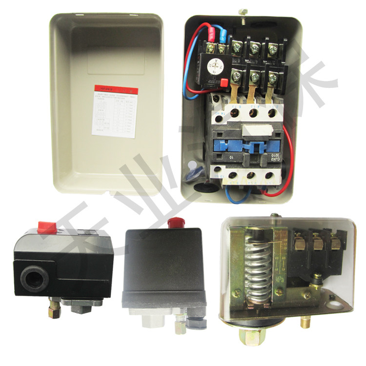 Air Compressor Accessories Horizontal Air Pressure Switch Air Compressor Starter Accessories Air Pump Automatic Pressure Controllers