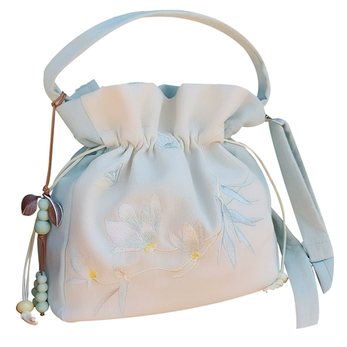 Вместительная и большая сумка через плечо, ханьфу, мешочек, барсетка, китайский стиль