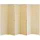 Bamboo and rattan screen solid wood barrier partition partition bar bamboo weaving simple bedroom living room mobile folding shield interval
