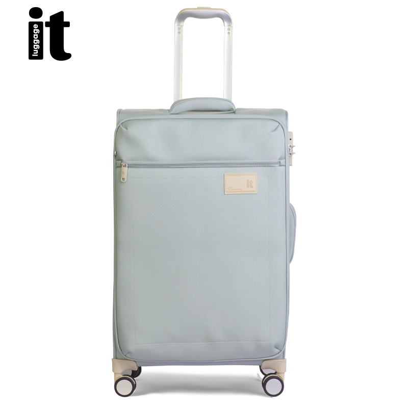[Three Times Compensation for Fake Products] British Itluggage New Small Carry-On Suitcase for Women 20inch Lightweight Travel Trolley