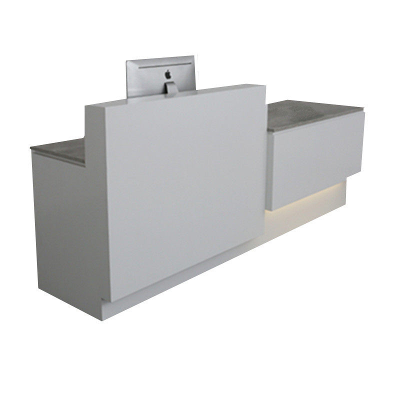 Alien company baking paint welcome front pod reception platform training institution cash register table marble cabinet tai beauty salon bar counter